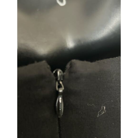 LOFT Plus Twist Front Cap Sleeve Jumpsuit (Black) Size 18 - Picture 8 of 12